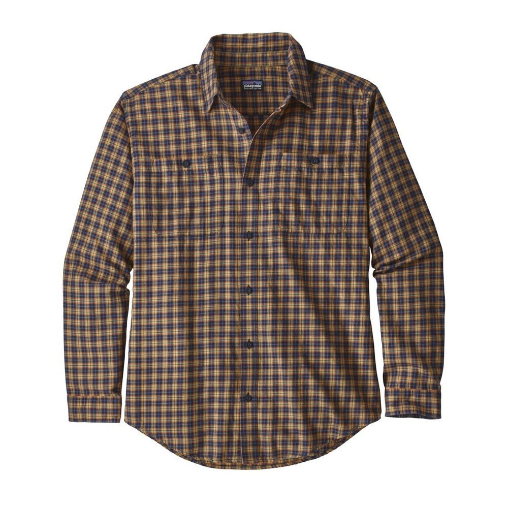 Patagonia‎ plaid button down shirt organic cotton size XL